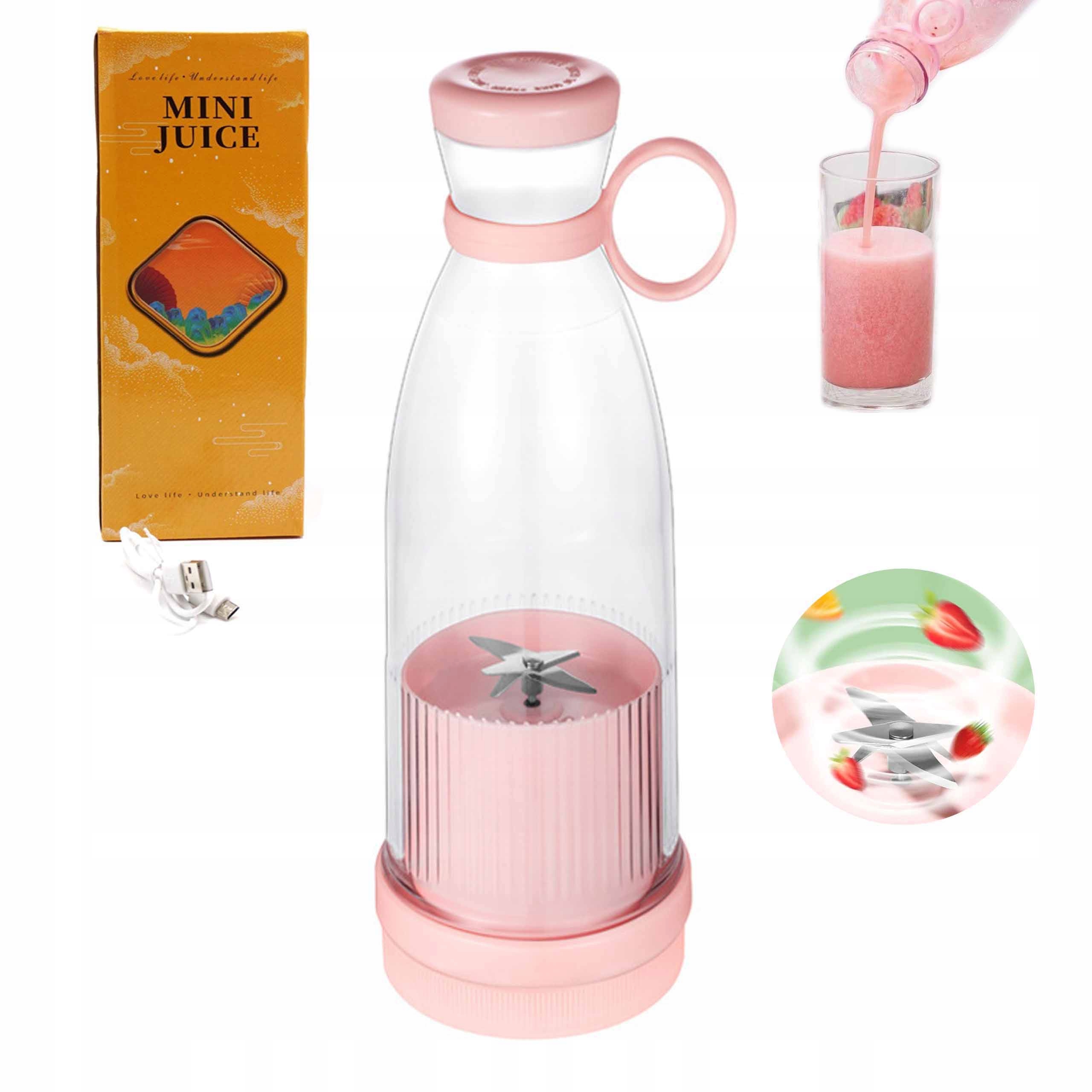 MINI BLENDER PRZENOŚNA SOKOWIRÓWKA FRESH JUICE