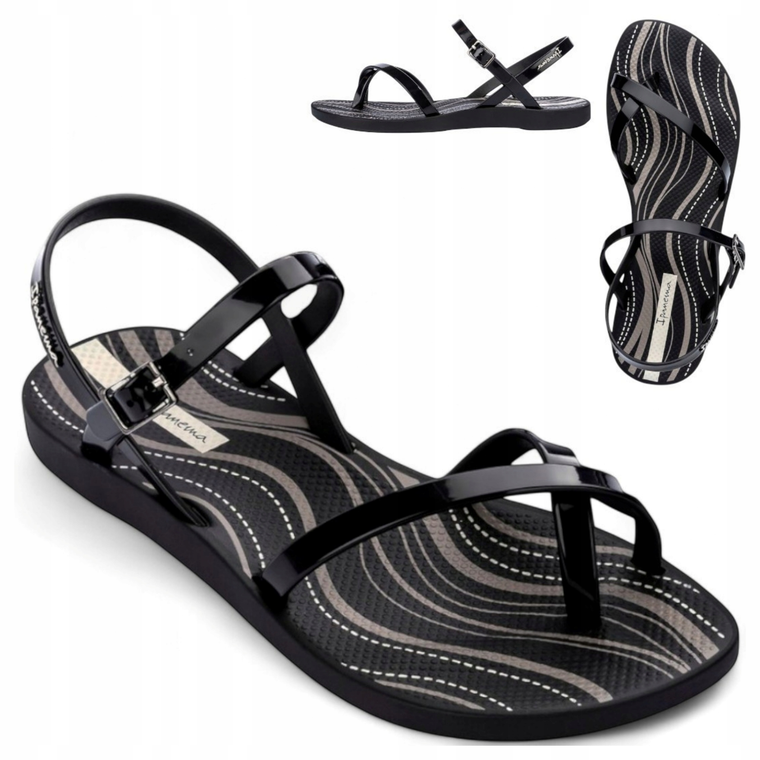 Ipanema 37 Lehké dámské nazouvací sandály, elegantní letní módní obuv