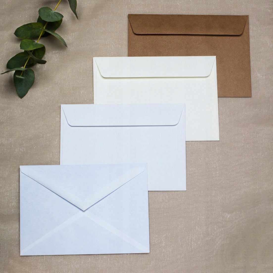 10 sztuk koperty PREMIUM - format C6