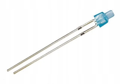 DIODY LED 2mm NIEBIESKIE 10-SZTUK 210mcd