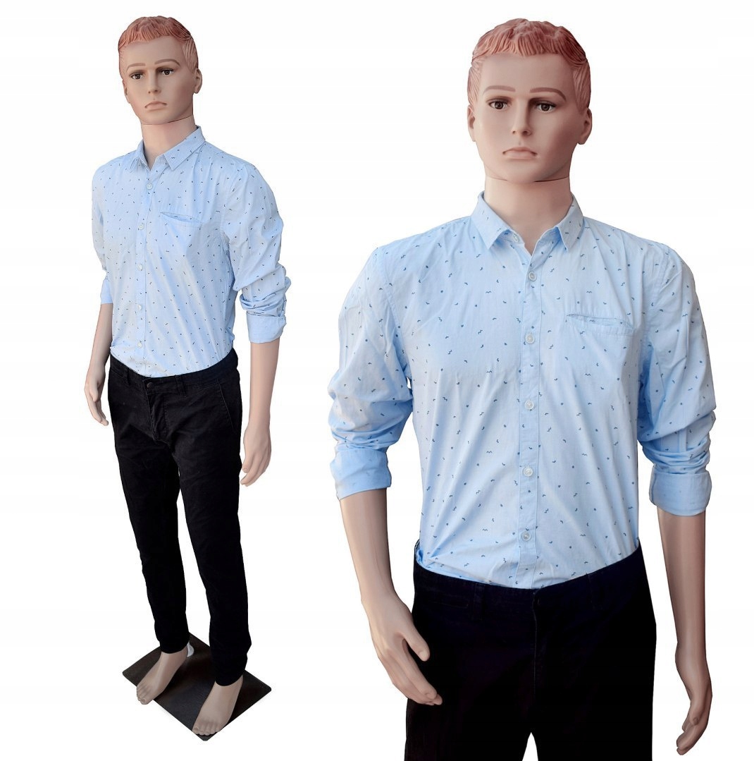 MANEKIN PEŁNOPOSTACIOWY MĘSKI WYSTAWOWY do ZDJĘĆ