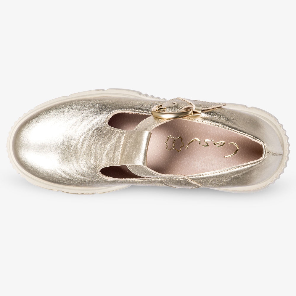 CREEPERSY SKÓRZANE NA PLATFORMIE ZE SPRZĄCZKĄ r 40 Kod producenta 20102/C