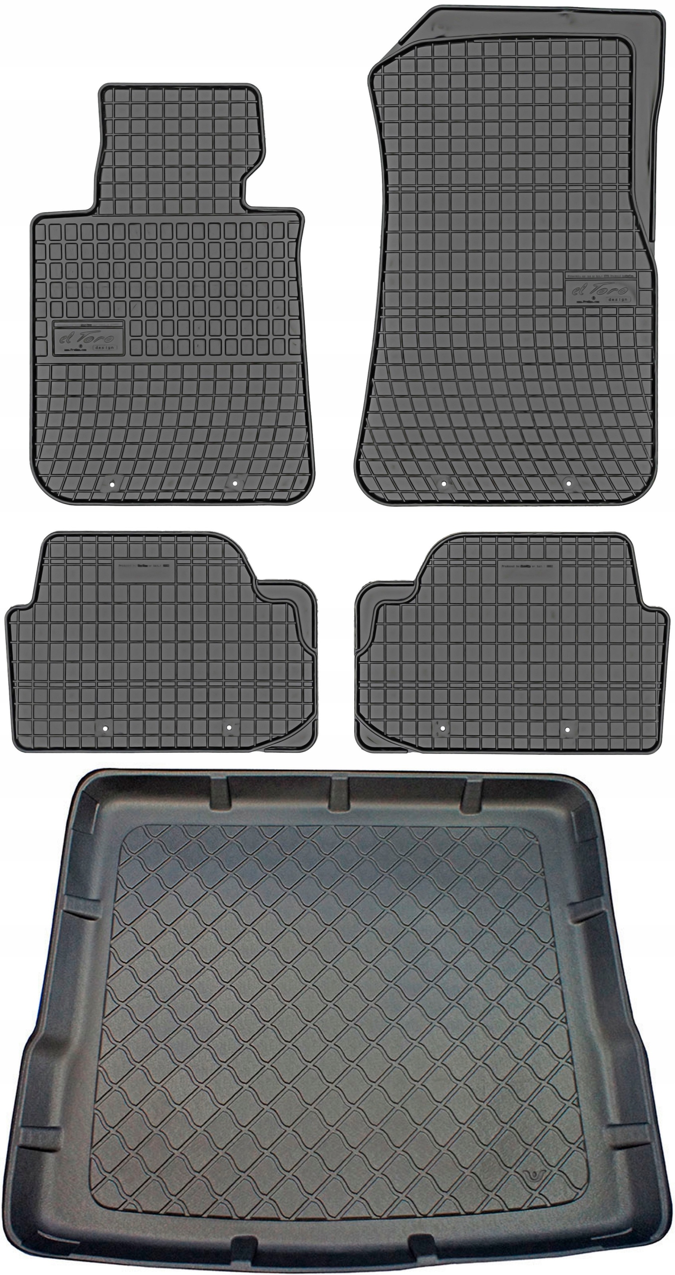 Bmw X1 E84 Crossover od roku 10.2009-09.2015 Sada Koberce batožinový priestor