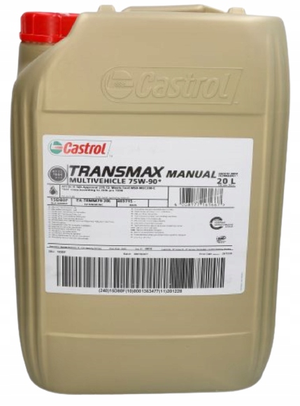 OLEJ CASTROL TRANSMAX MANUAL MULTIVEHICLE 75w90