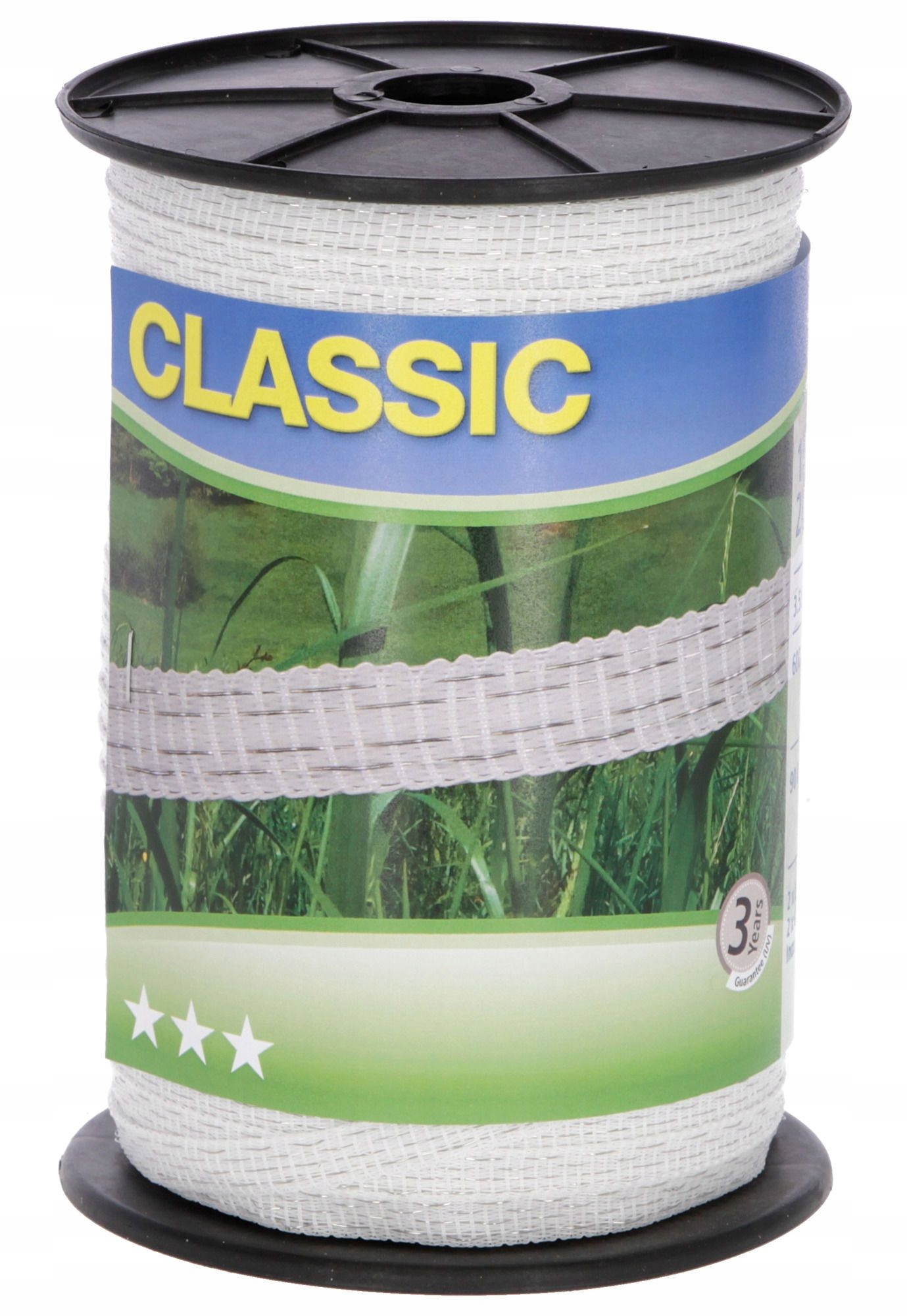 TAŚMA CLASSIC 200M 10MM BIAŁA