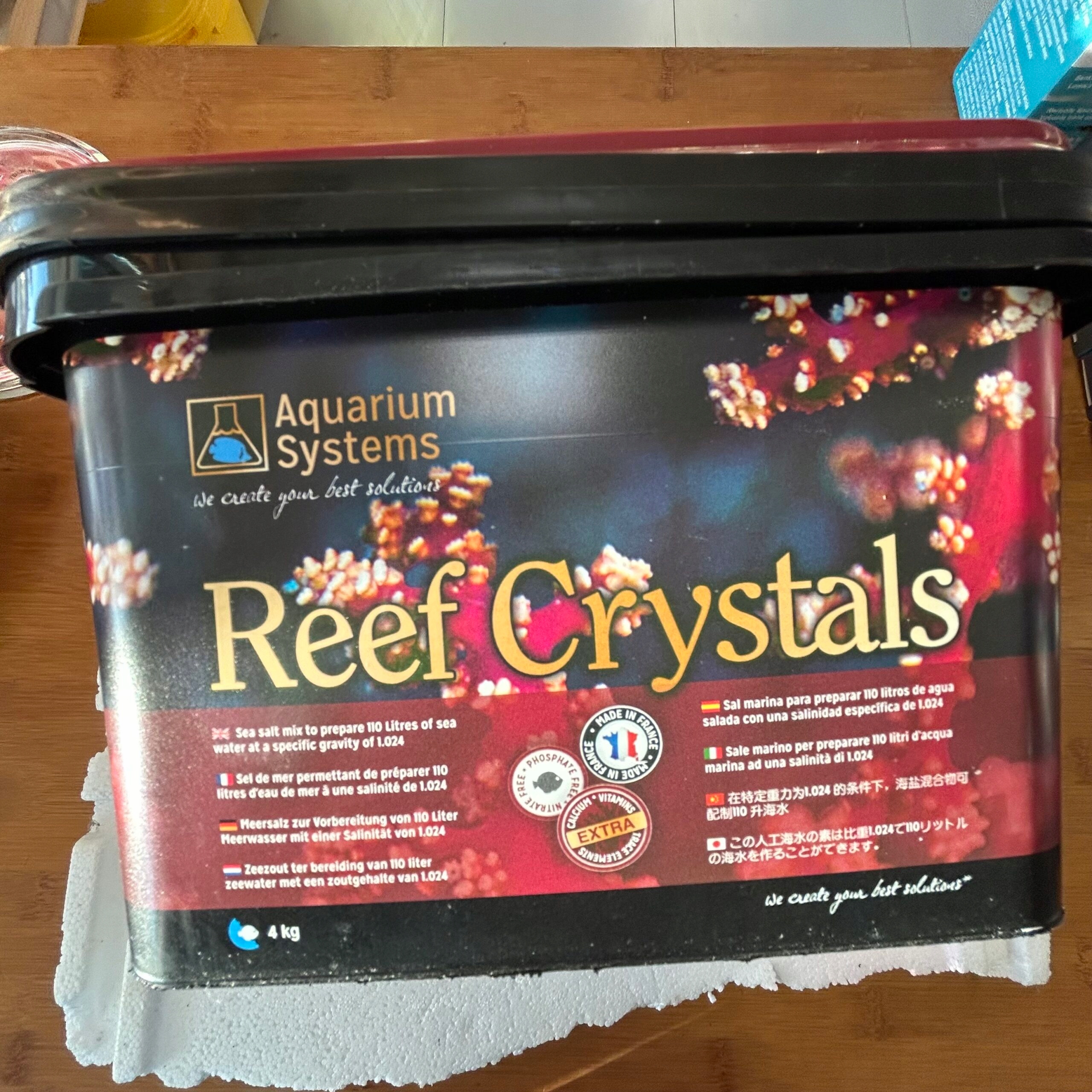 Levně Aquarium Systems Sůl Reef Crystals 4kg/ 120 L