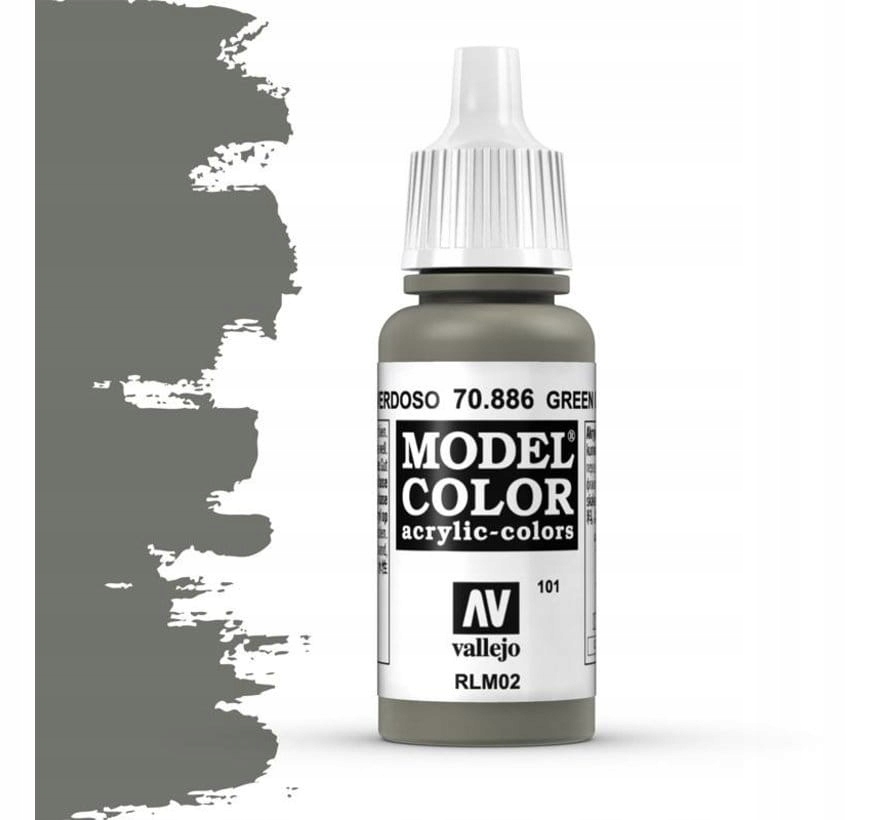 Vallejo Model Color Green Grey 17ml 70886