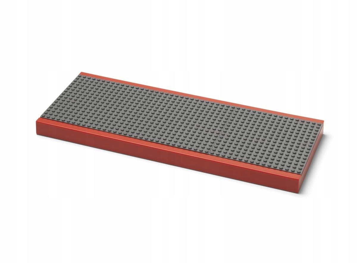 Lego polička-expozitor červená