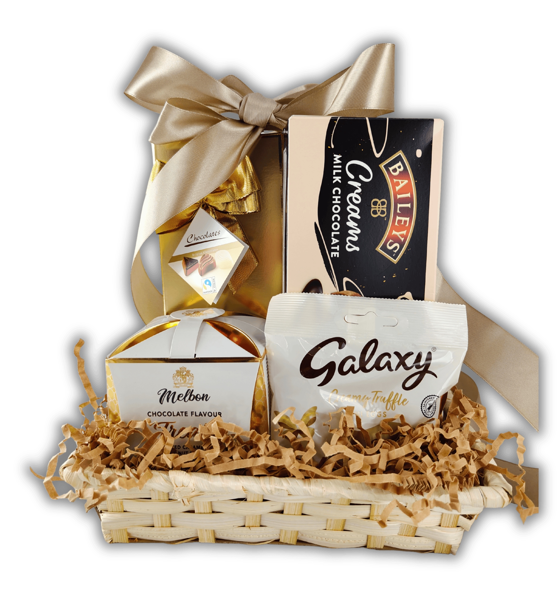 Levně Dárkový koš Zlatá písanka Dárky Velikonoční koše boxy