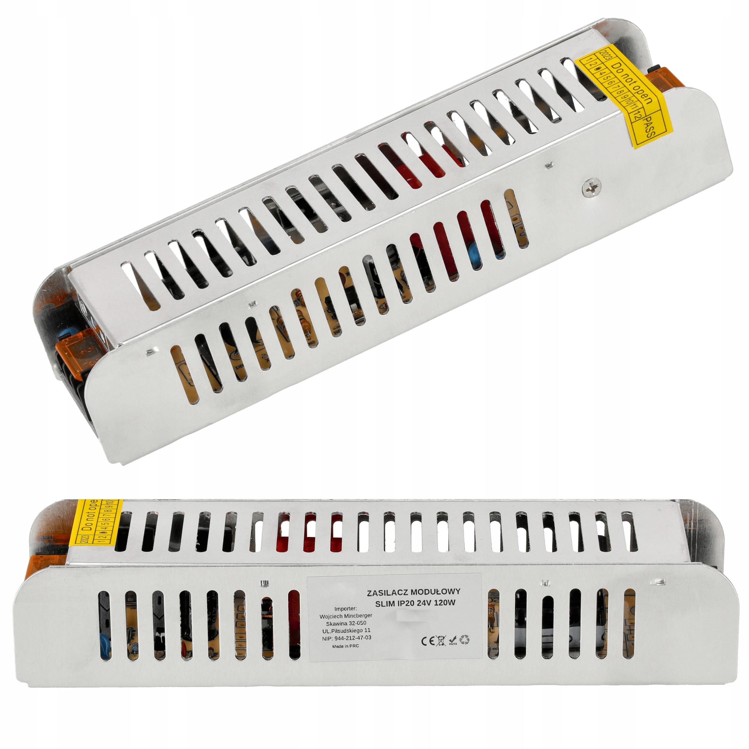 

Zasilacz do taśm Led slim 24V 5A 120W IP20