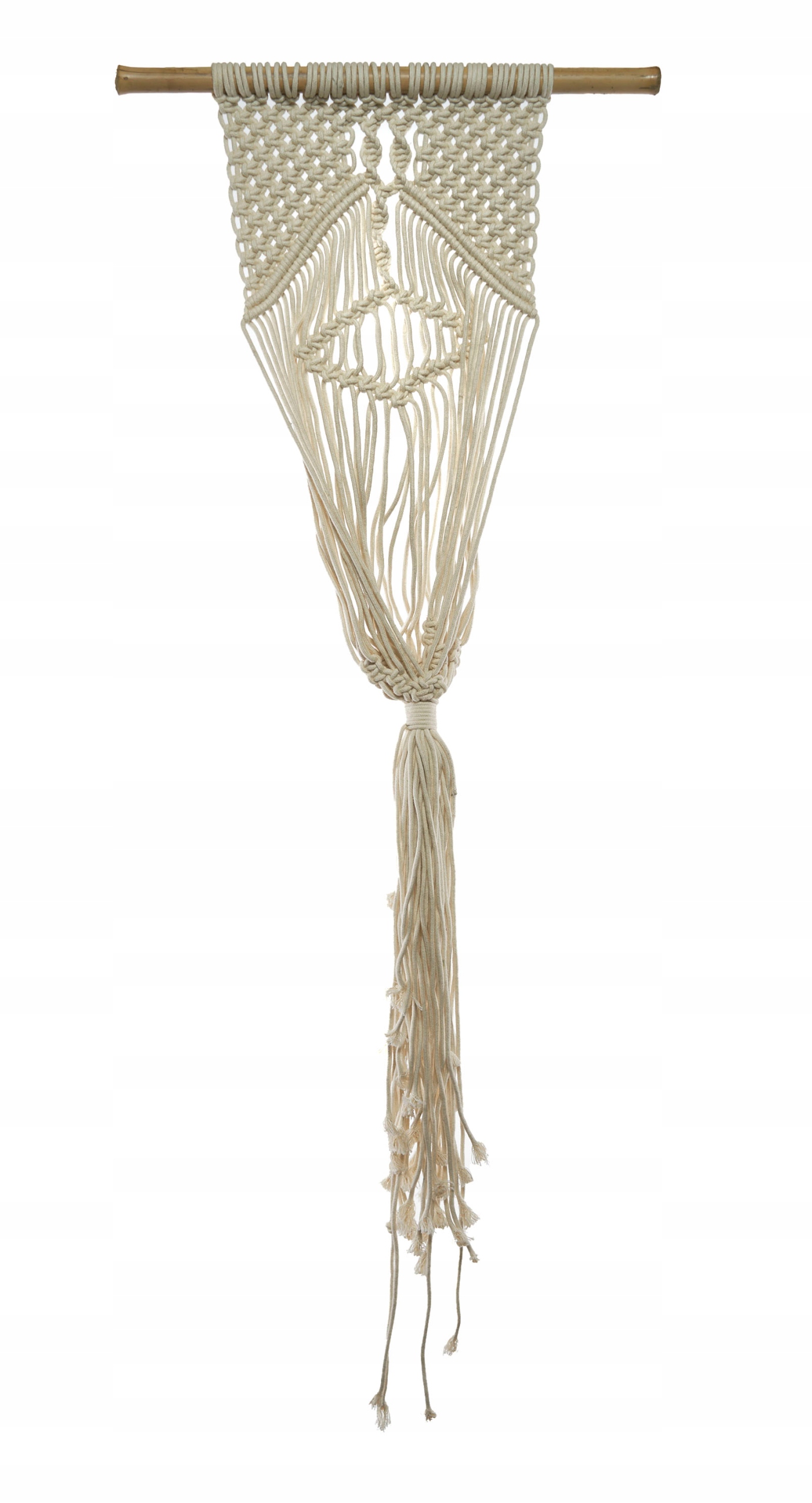 Držák na květináč Makramé makačka Květinový záhon Makramé dekorace z macramé