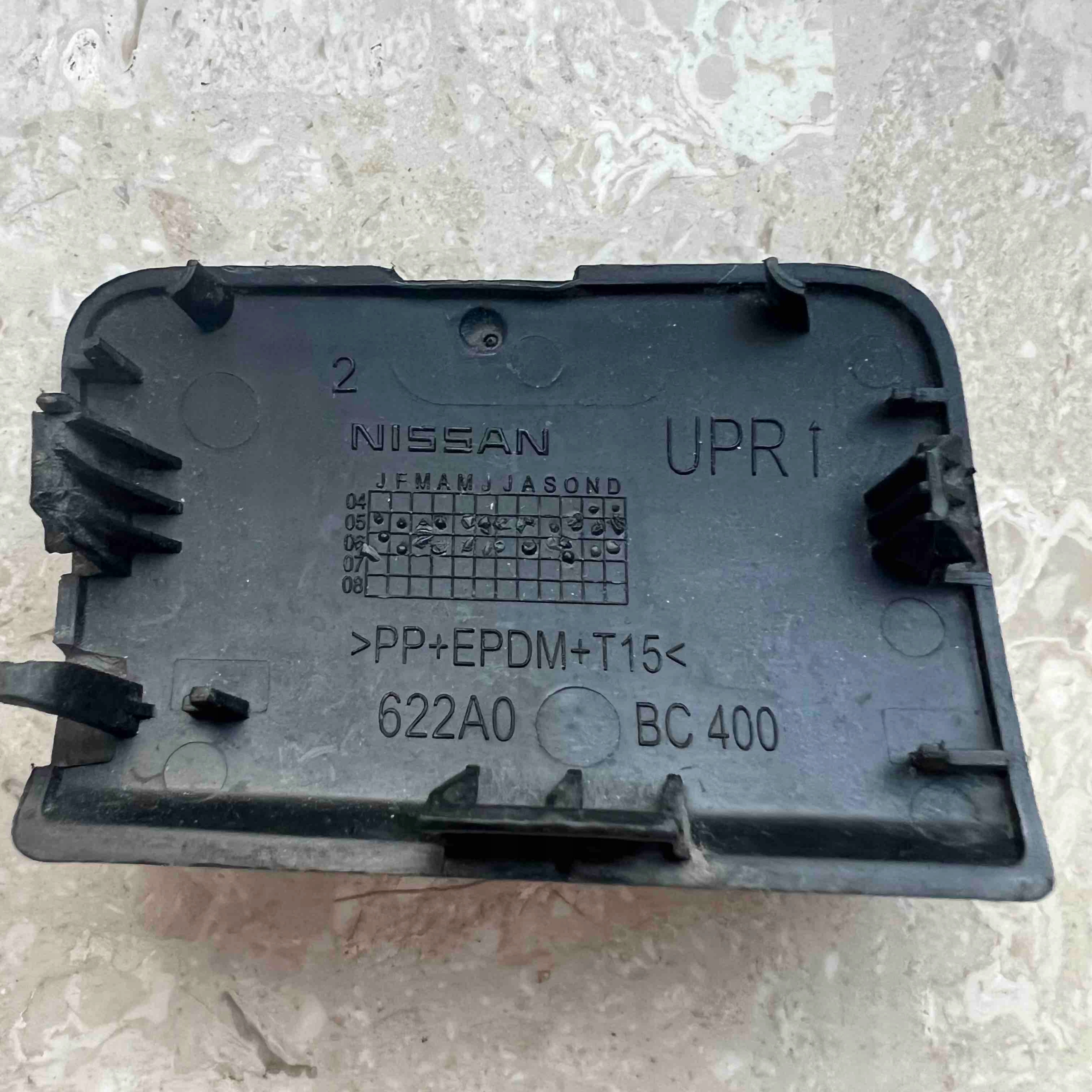 NISSAN MICRA 2005-2010 Abschleppöse vorne 622A0BC400