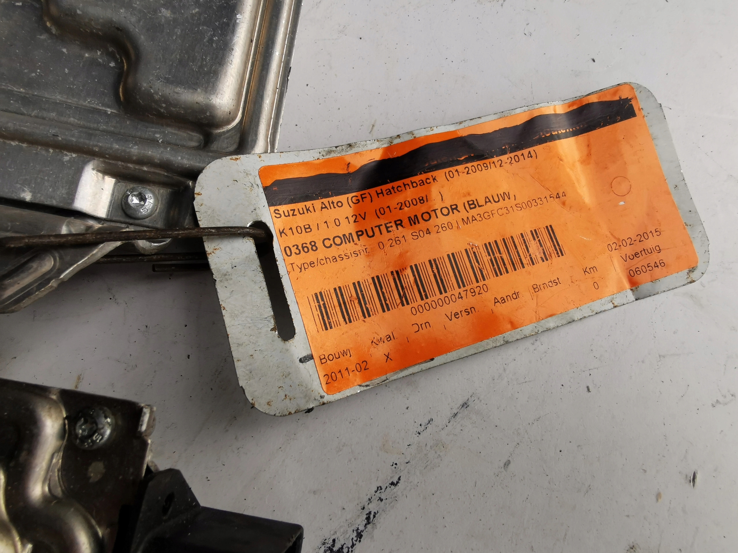 SUZUKI ALTO 1.0B 0261S04260 33920-68K01 Computer E