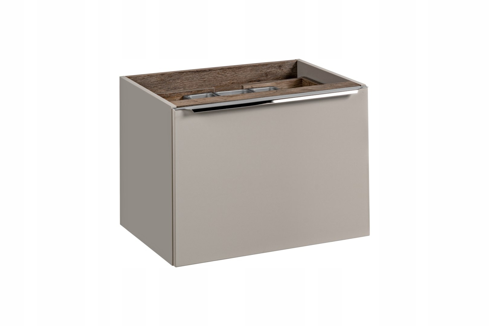 Szafka pod umywalkę 60cm 2 szuflady, Santa Fe Taupe