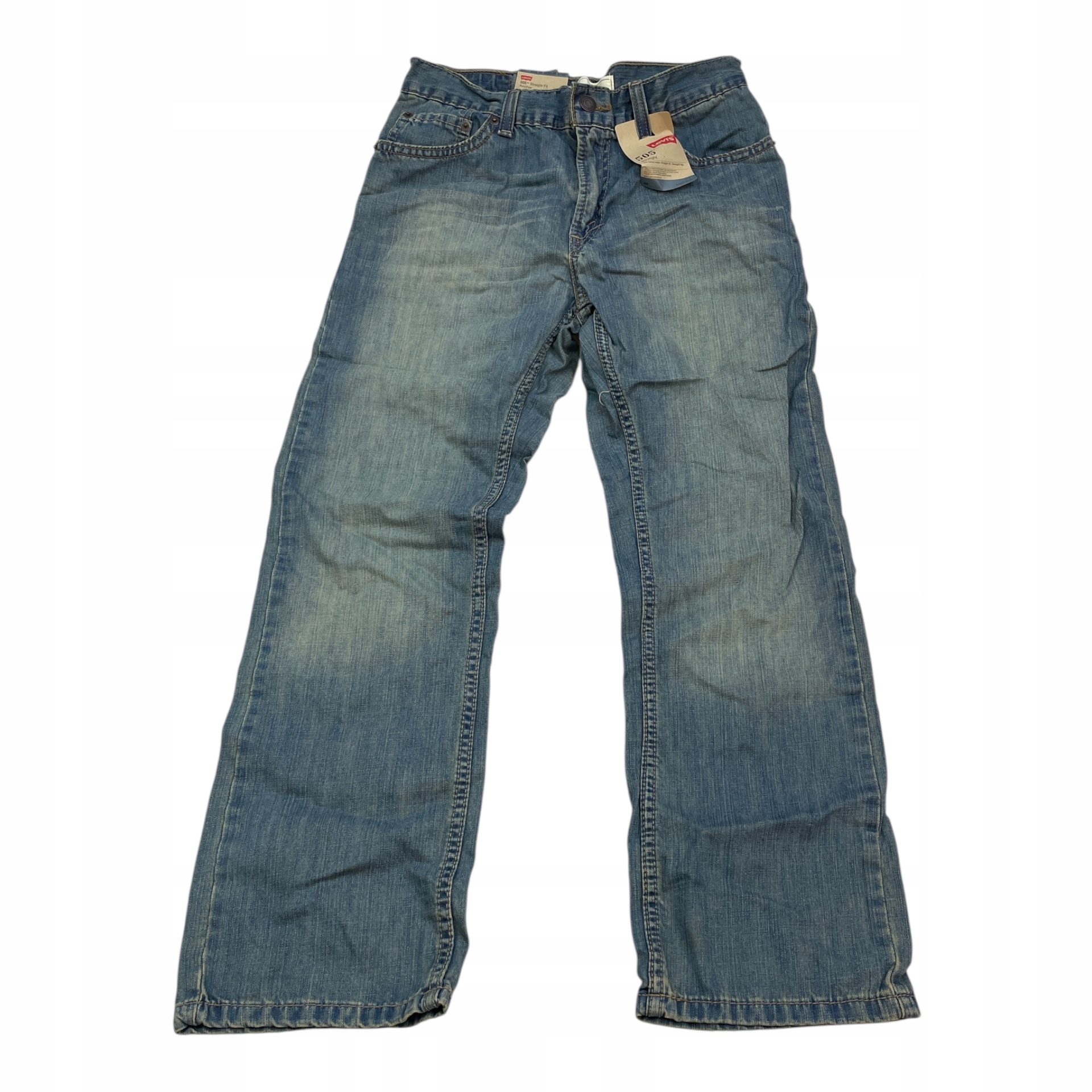 Kalhoty Levi’s 505 jeans modré rovné Eu 36