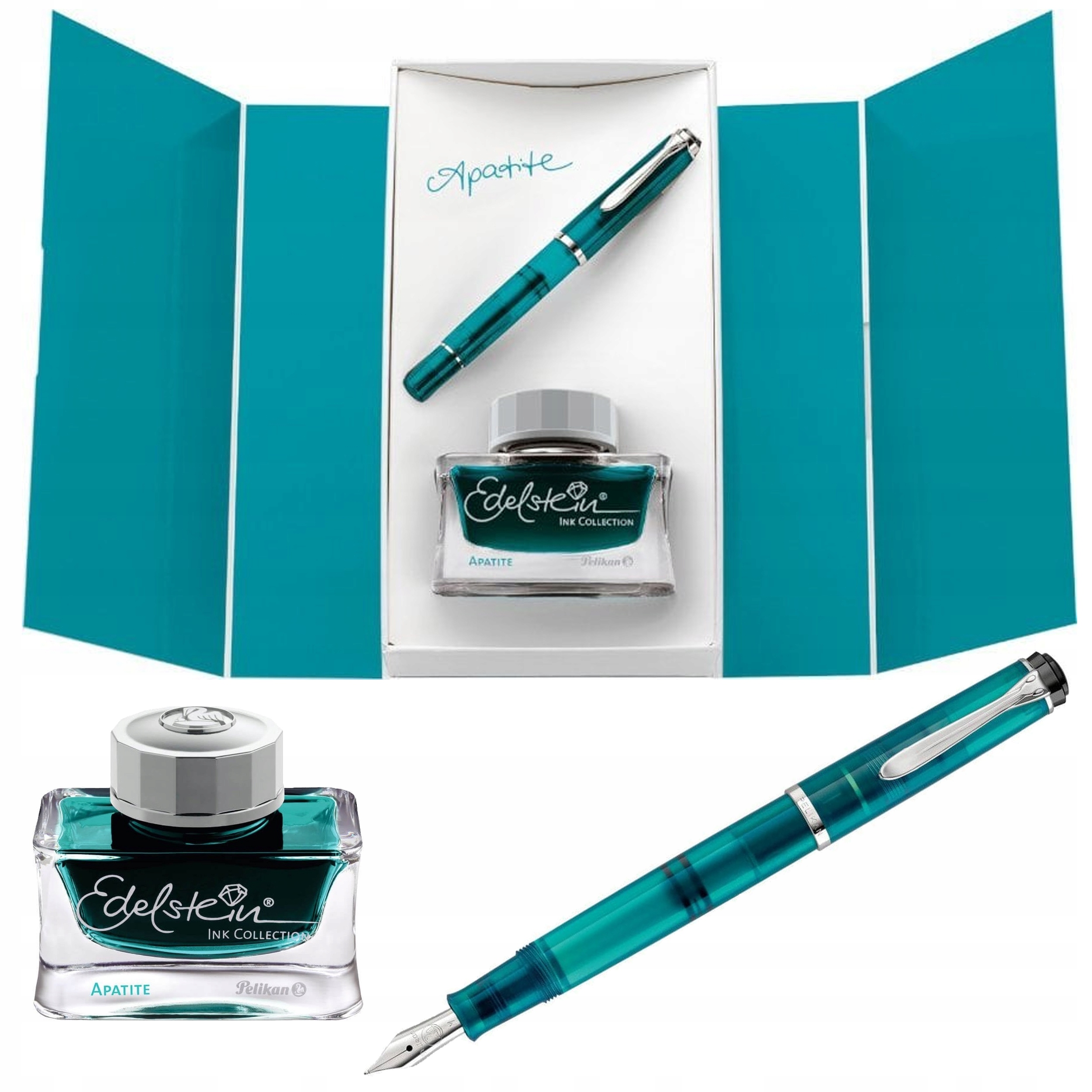 Pióro Wieczne Classic M M205 Apatite Atrament Edelstein Pelikan