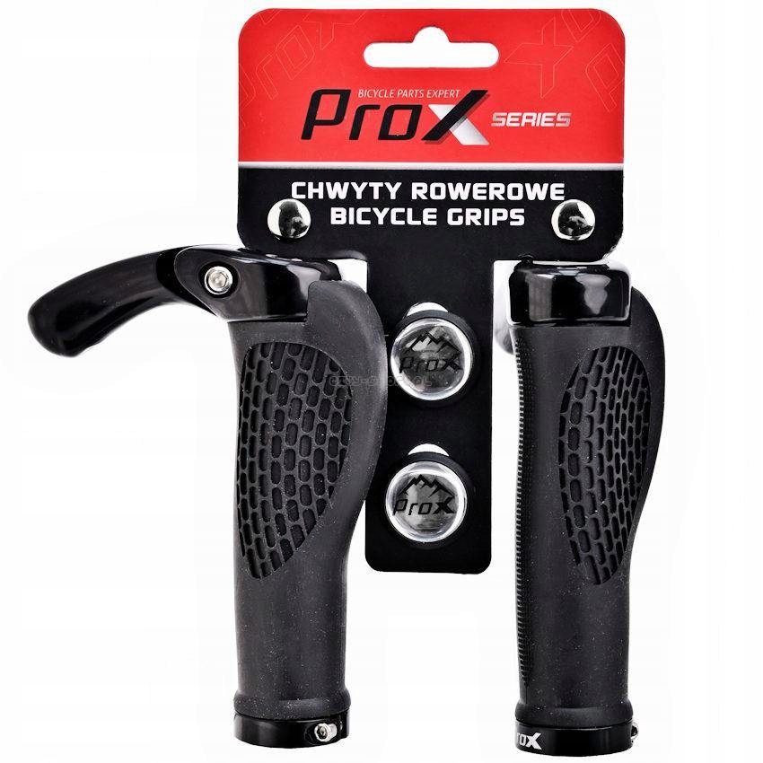 

Chwyty kierownicy Prox z Rogami GP-40B LockOn blk