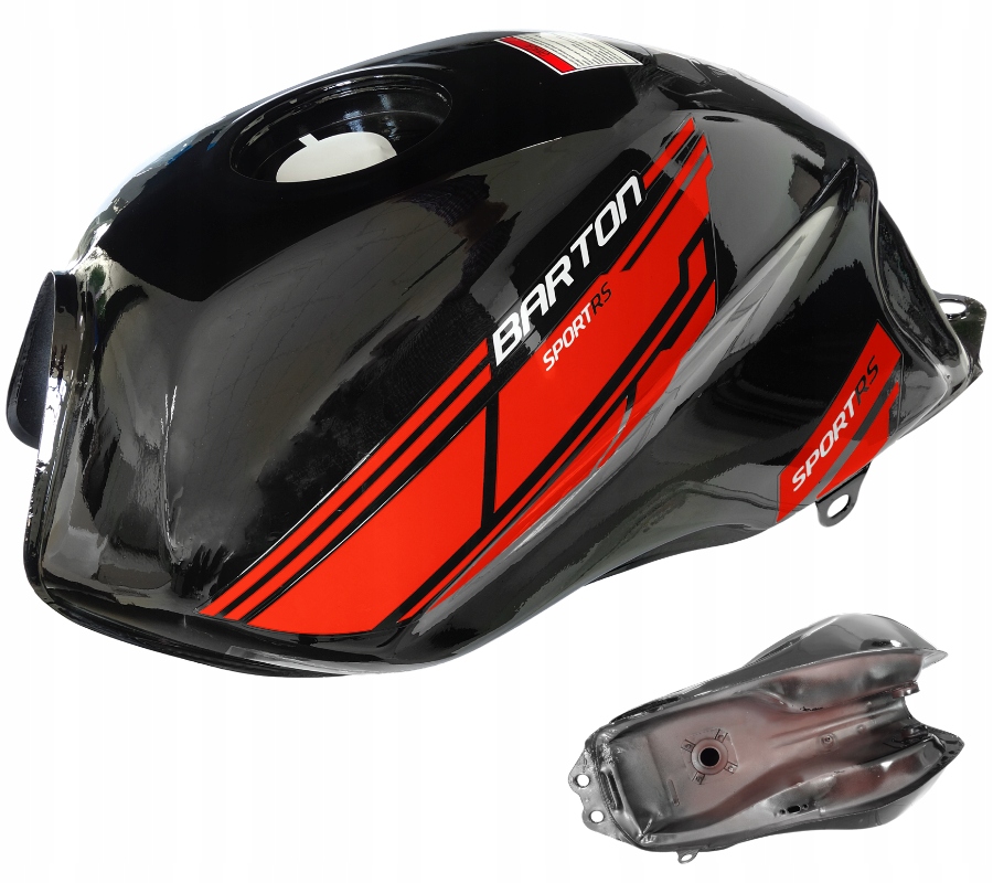 Zbiornik paliwa bak czarno-czerwony sprint rs 2 MotoGeneric Stan opakowania oryginalne