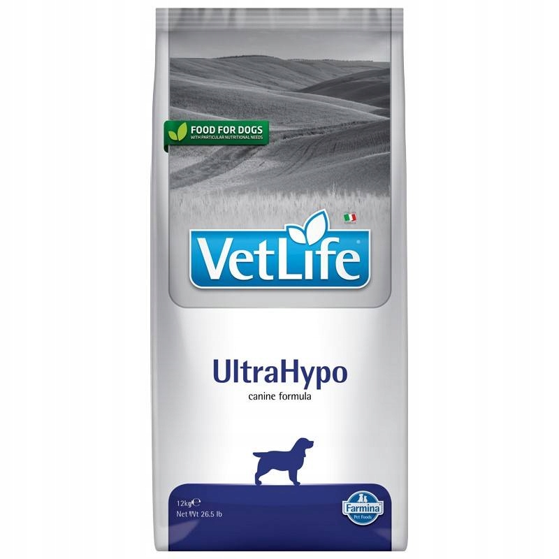 Levně Farmina Vet Ultrahypo Dog Krmivo Suché Pro Psa 12 kg