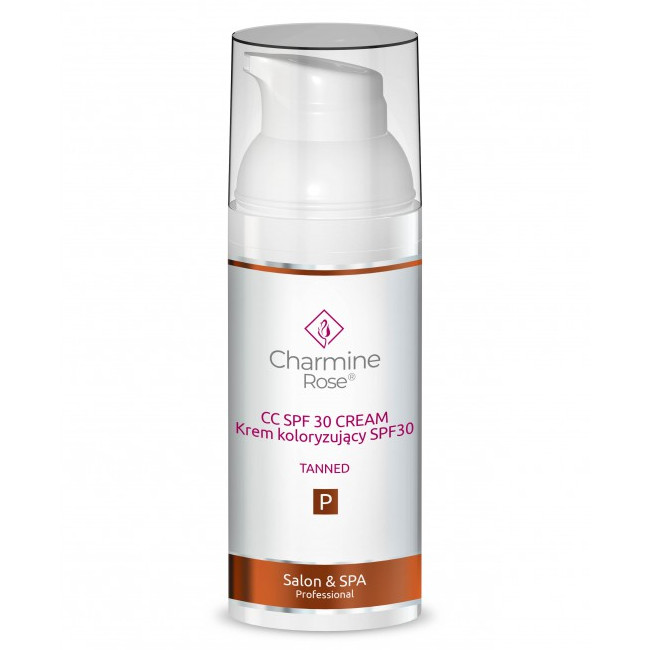Charmine Rose CC SPF30 barvicí krém 50 ml Tanned