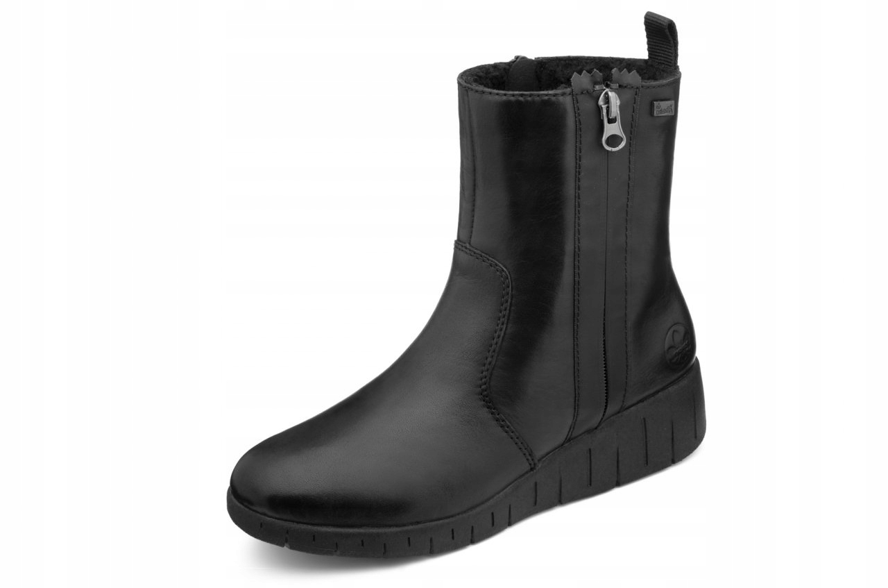 

Rieker nieprzemakalne buty botki damskie zima 38