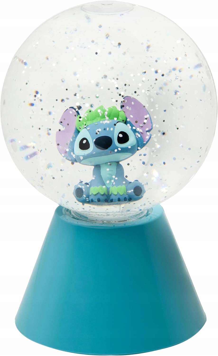 Led Lampa Stitch Dekoratívna Guľa S Trblietavým Efektom 16 CM