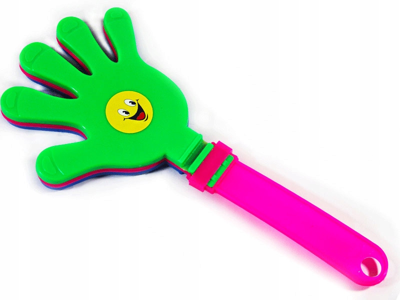 ŁAPKA DO KLASKANIA KOŁATKA KLASKACZ KLEKOTKA 28CM