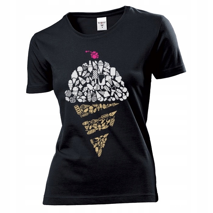 

Koszulka damska Lody c M