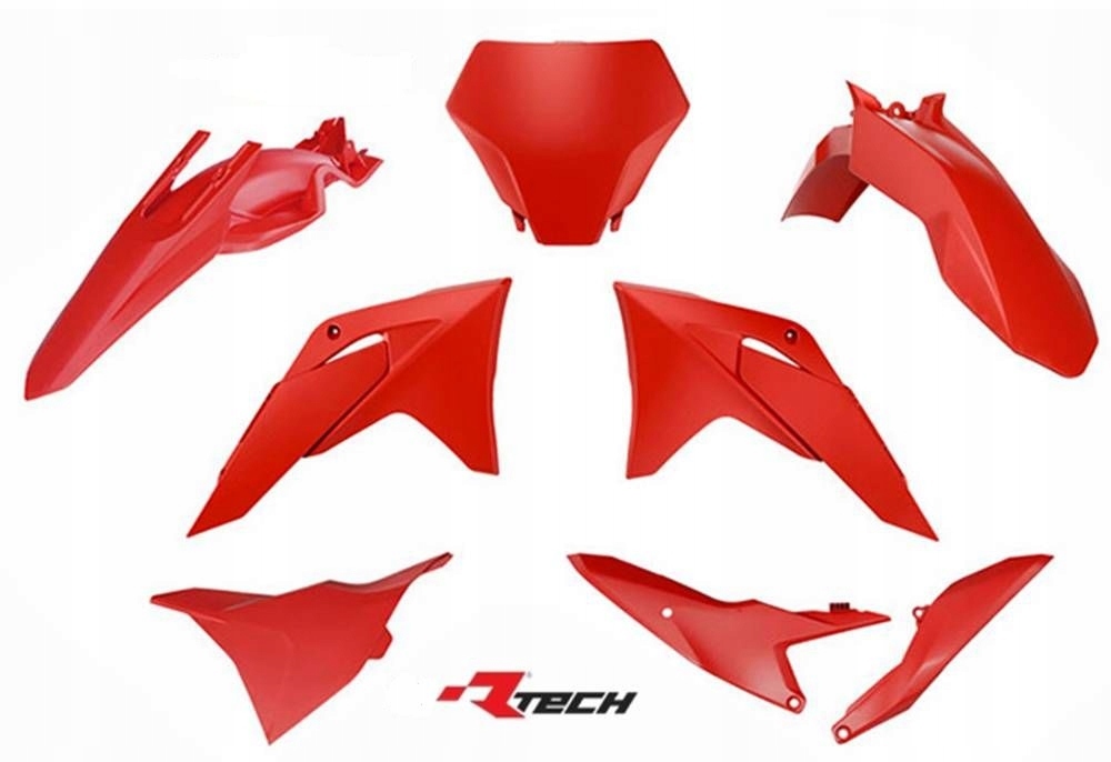 Racetech (rtech) Sada Plastov Gas Gas MC 65 '24-'25 Farba Oem Červená