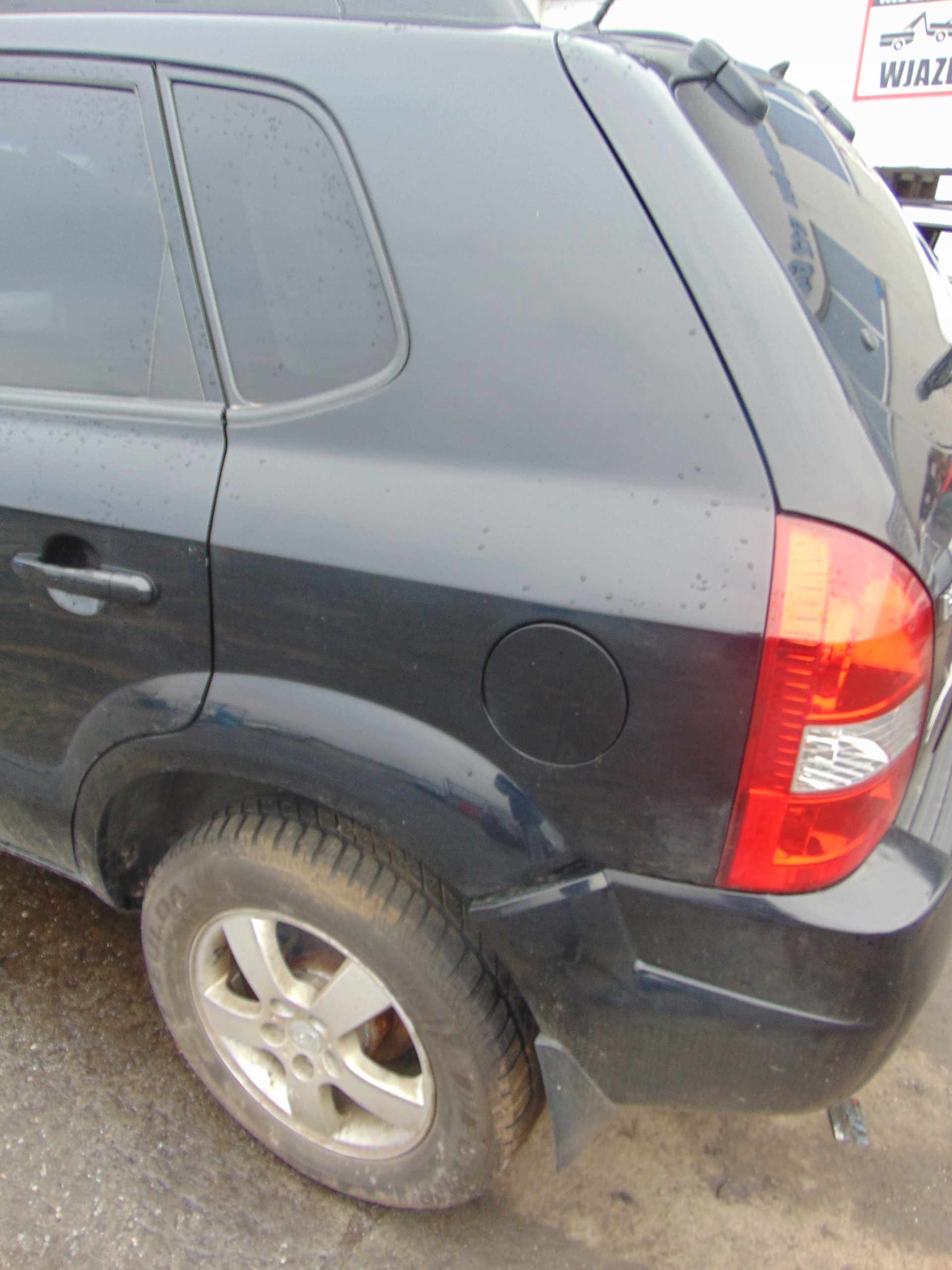 КРЫЛО ЛЕВЫЙ ЗАД. ЧЕТВЕРТЬ ЛЕВА HYUNDAI TUCSON И EB