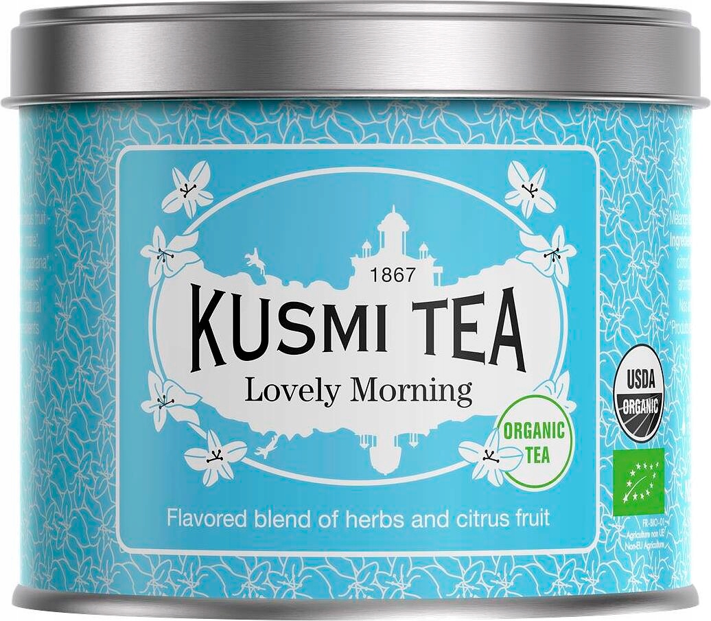 Kusmi Tea – zelený čaj – Lovely Mornig – 100 g (konzerva)
