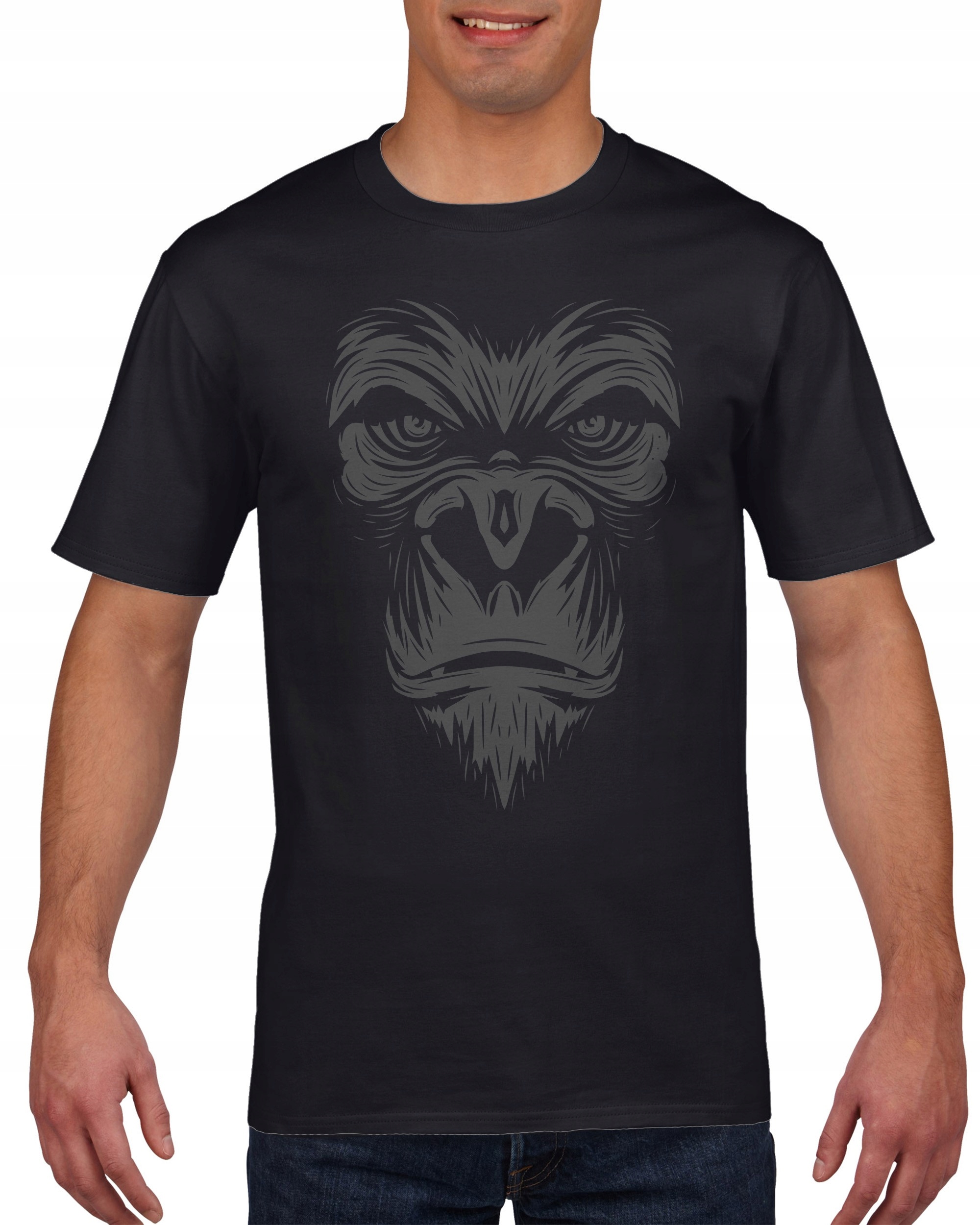 

Koszulka meska Gorilla Goryl Malpa L