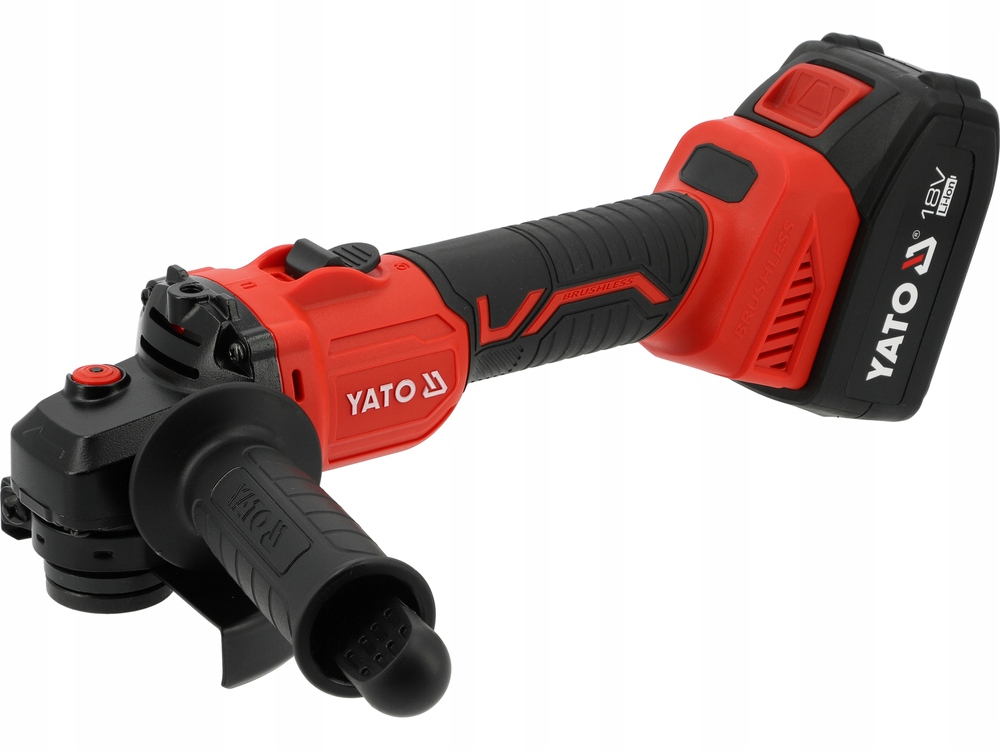 Szlifierka Kątowa 125mm Akumulatorowa 18V 2x4Ah Bezszczotkowa Soft Start