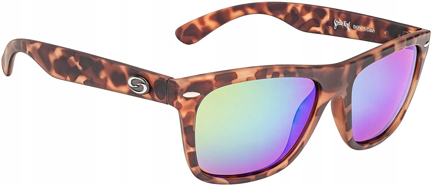 Strike King Brýle Sk Plus Cash Matte Tortoiseshell Frame Multi Layer Green