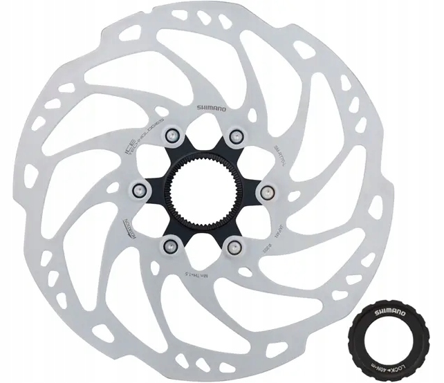 Tarcza hamulcowa shimano 105 SM-RT70 180mm Ice-Tech center lock