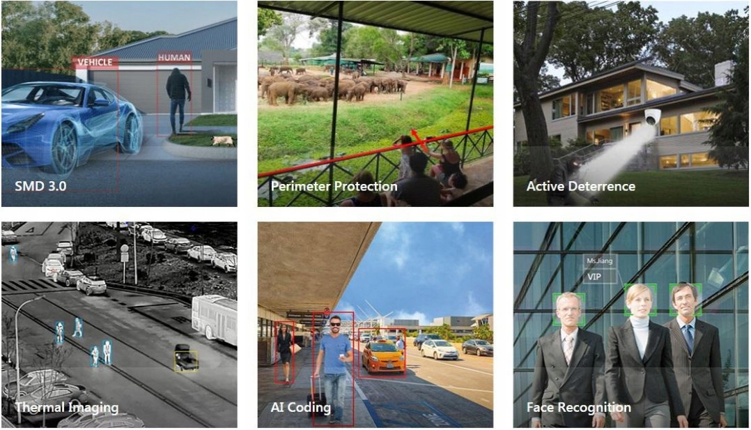 KAMERA IP TIOC 2.0 DAHUA IPC-HDW3849H-AS-PV-0280B- Waga produktu 750 g