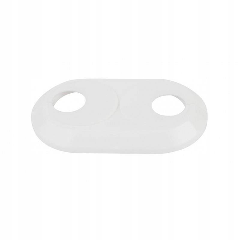 HYDROLAND ROZETKA MASKUJĄCA 18 PODWÓJNA DO RUR MIEDZIANYCH