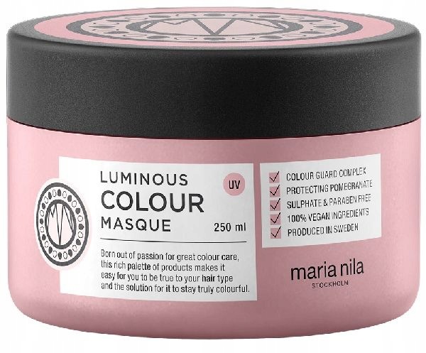 Maria Nila Luminous Colour Masque Maska Na Barvené Vlasy 250ml