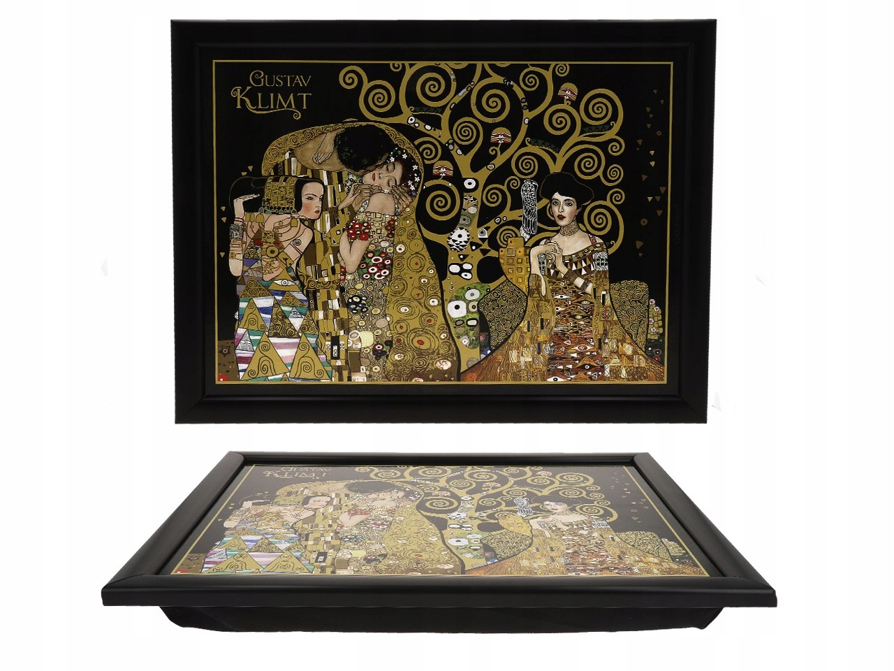 Podstavec pod notebook G. Klimt, Koláž (carmani)