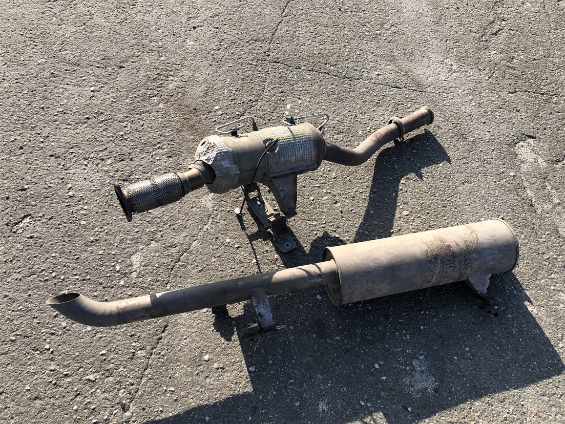 катализатор DPF 2.3 renault MASTER III 14-16