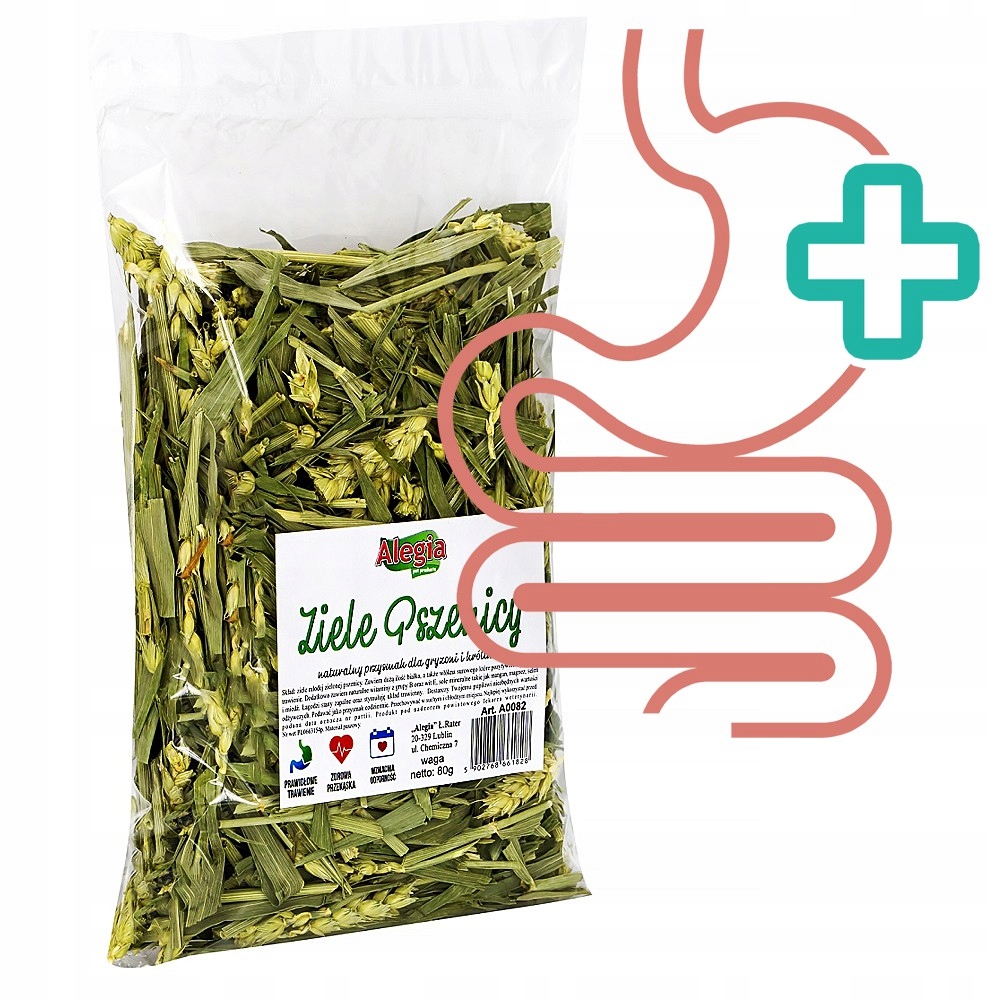 ZIELE PSZENICY UWIELBIANA PRZEKĄSKA GRYZONI Kod producenta POLSKI PRODUKT