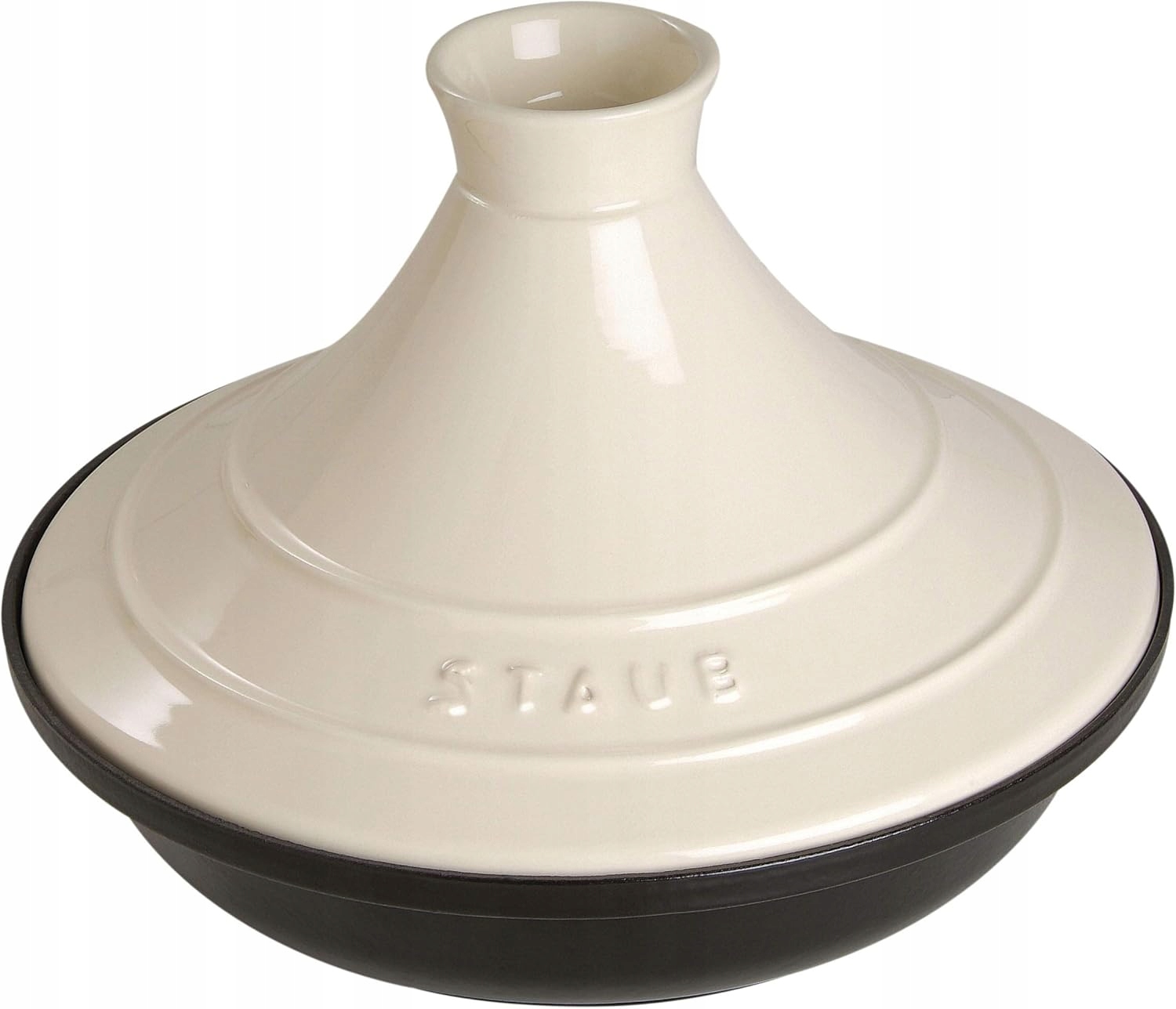 Tagine Żeliwny 28 CM Z Ceramiczną Pokrywą Do Powolnego Gotowania