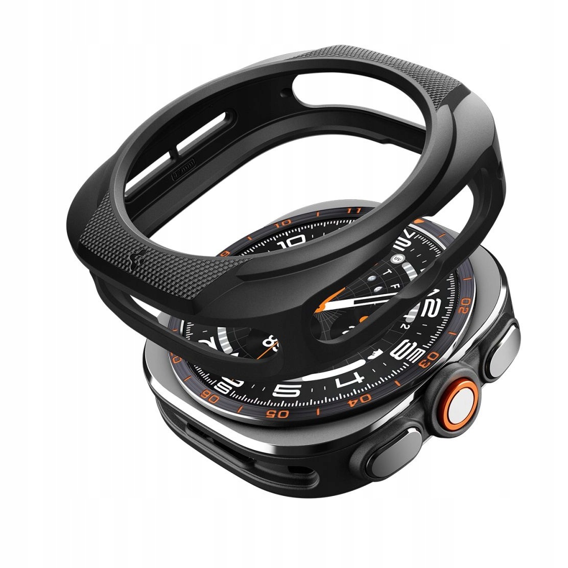 Etui do Samsung Galaxy Watch Ultra 2 (47 mm) Spigen Liquid Air czarne