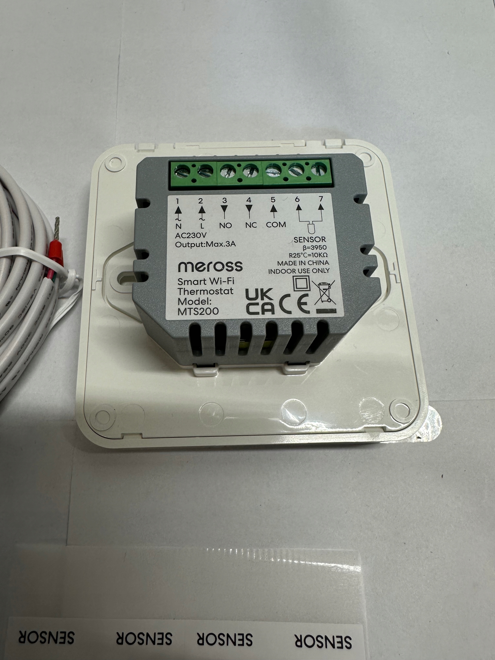 O4 Meross HomeKit MTS200HK Smart termostat Kod producenta MTS200HK