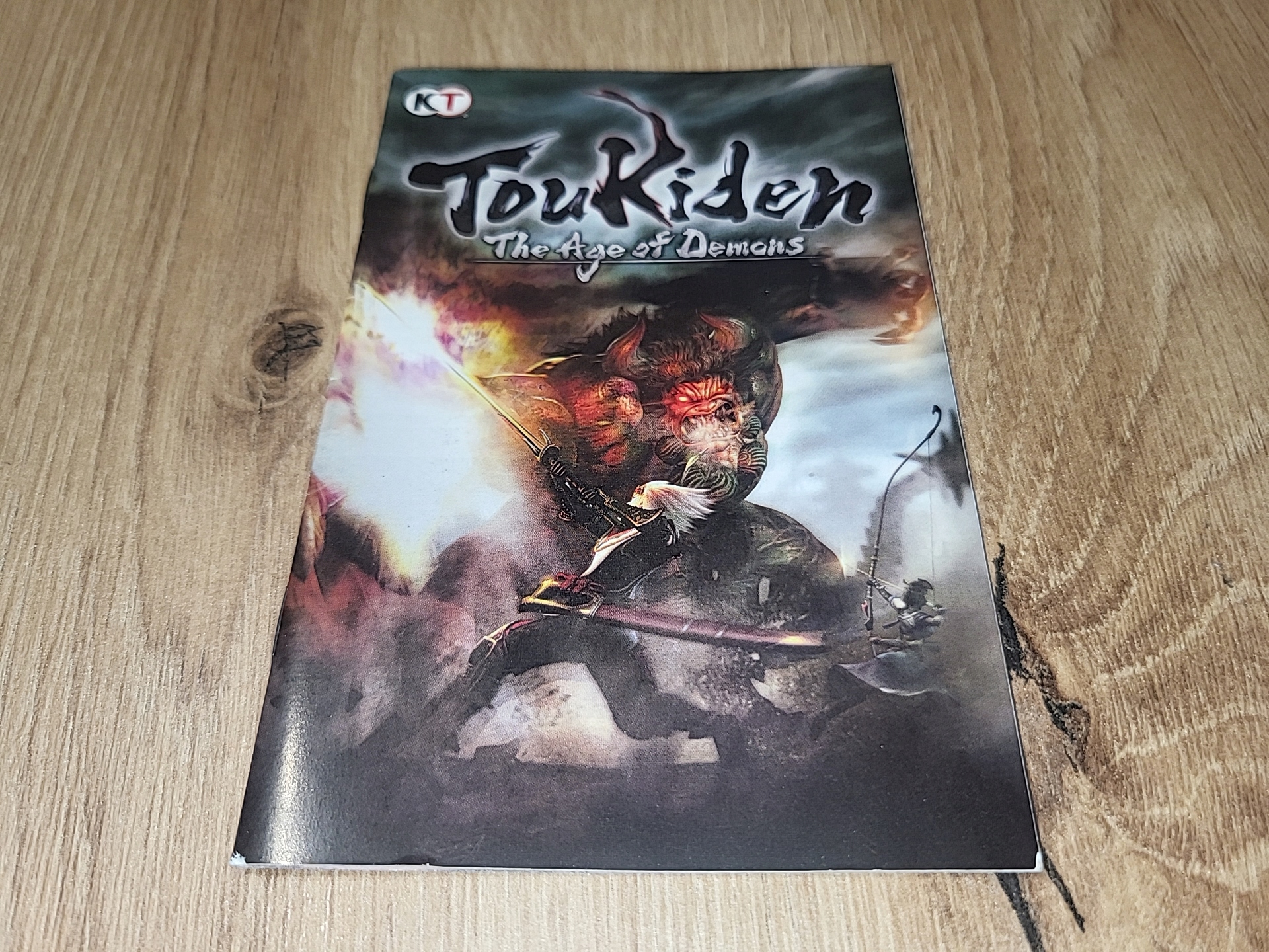 TOUKIDEN THE AGE OF DEMONS - PLAYSTATION VITA bez gry TYLKO INSTRUKCJA!