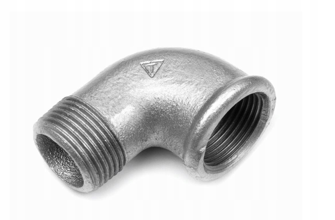 Kolano ocynk ww ocynkowane 1'' gw/gz 1 cal w/z