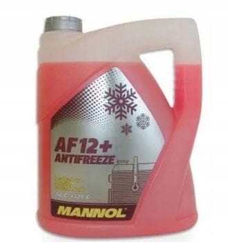 Mannol AF12+ 5L Płyn Do Chłodnic 4012 Czerwony Różowy