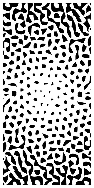 Malířská šablona na omítky 92 cm Architektonický beton Omítka