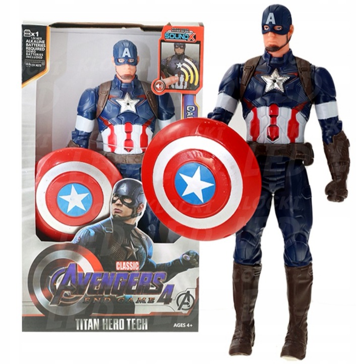 Captain America Velká Figurka Avengers 30CM zvuky