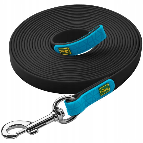 Voděodolná treningové vodítko pro psa Convenience Hunter černá: 12 m/1,5 cm